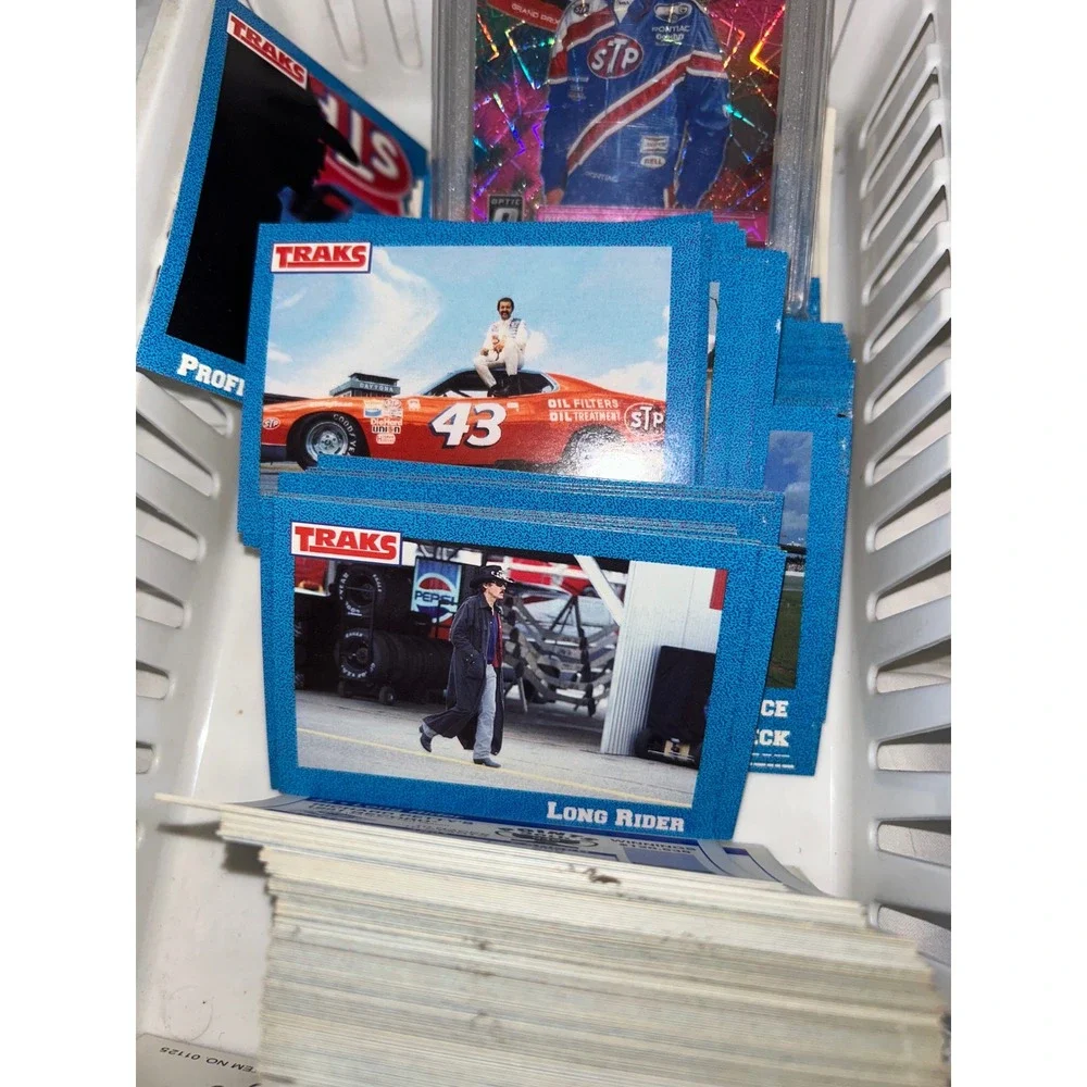 Richard Petty NASCAR Card Lot Panini Donruss Pink Velocity Gem 10 Traks Pack